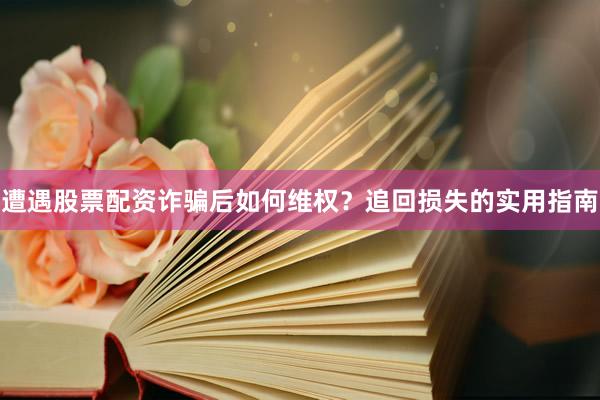 遭遇股票配资诈骗后如何维权？追回损失的实用指南